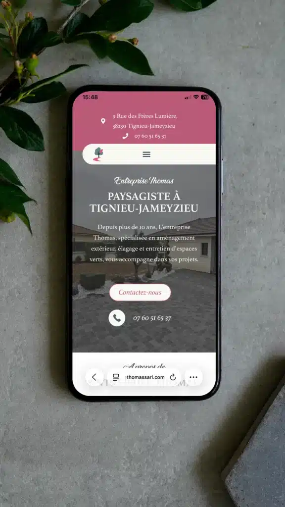 Conception de site web responsive sur Lyon