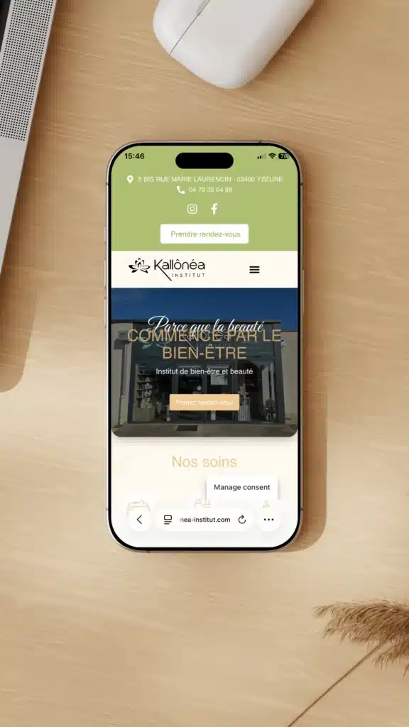 Création de site internet et responsive téléphone à Lyon