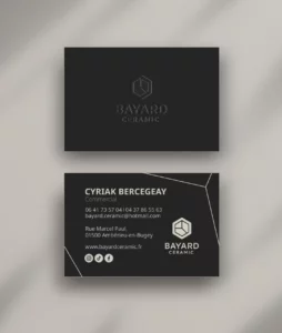Création de support imprimé et carte de visite à Montluel