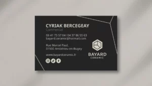 Création d'identité visuelle et de support print à Miribel